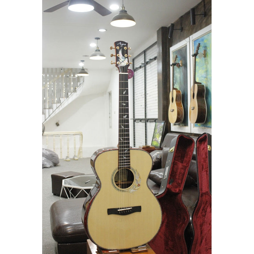 Đàn Guitar Acoustic Ayers Custom Angel - Việt Music