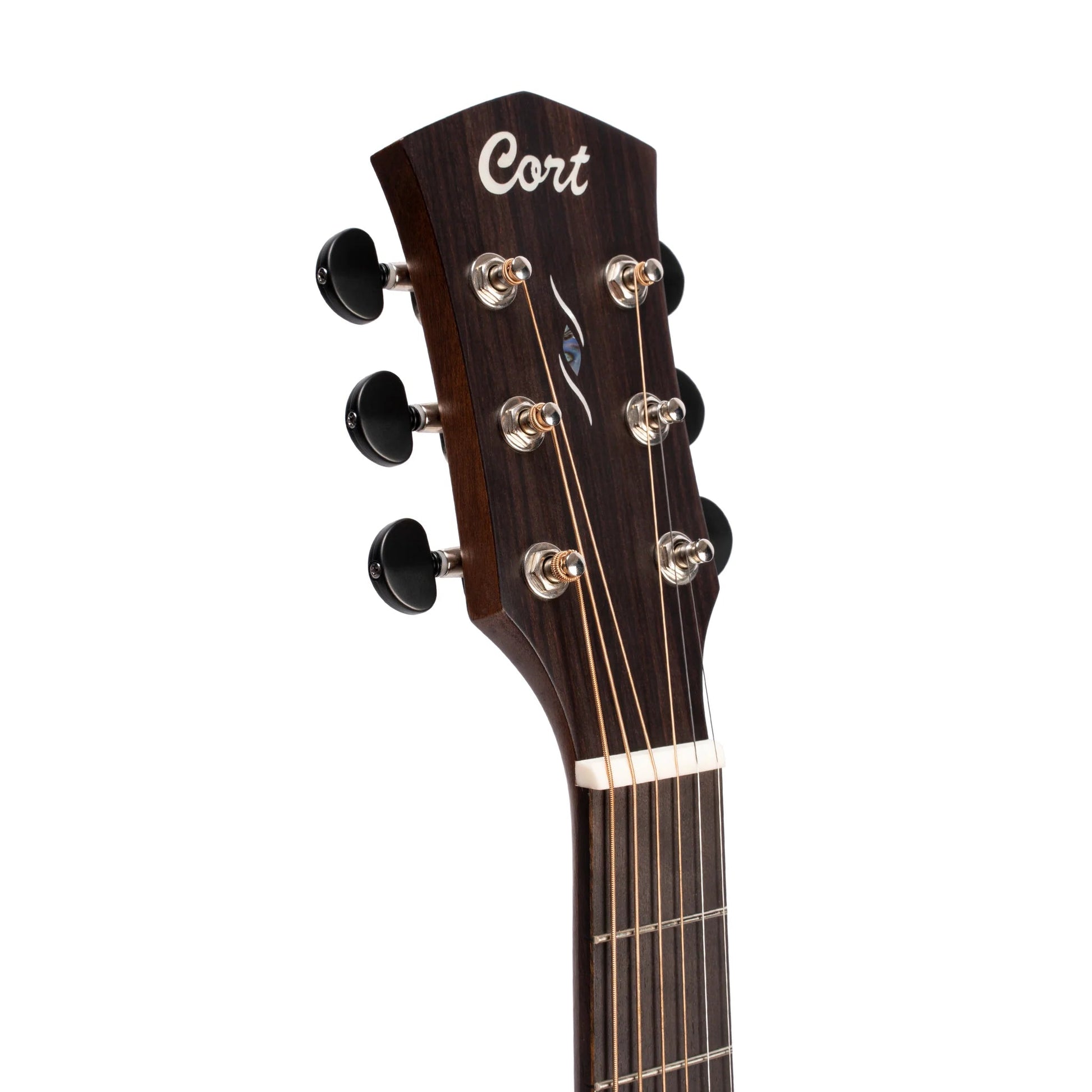 Đàn Guitar Acoustic Cort Core-OC Spruce, Open Pore Trans Black - Việt Music