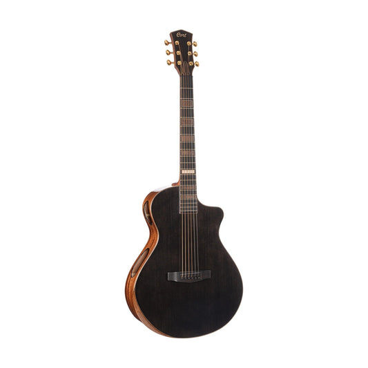 Đàn Guitar Acoustic Cort Modern Black Limited Edition, Trans Black Gloss - Việt Music