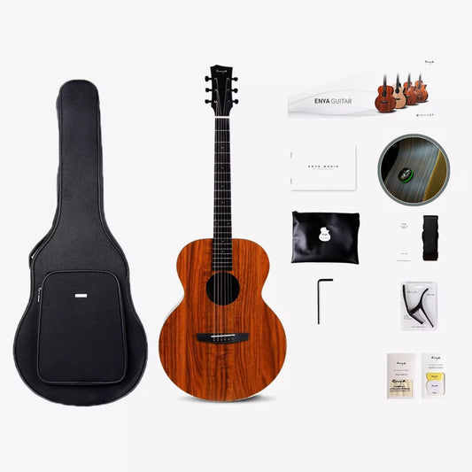 Đàn Guitar Acoustic Enya EA-X1 SP1 AcousticPlus - Smart Guitar - Việt Music