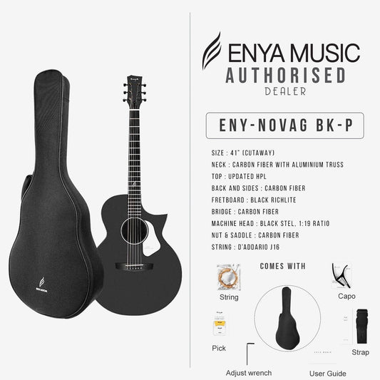 Đàn Guitar Acoustic Enya Nova G - Việt Music