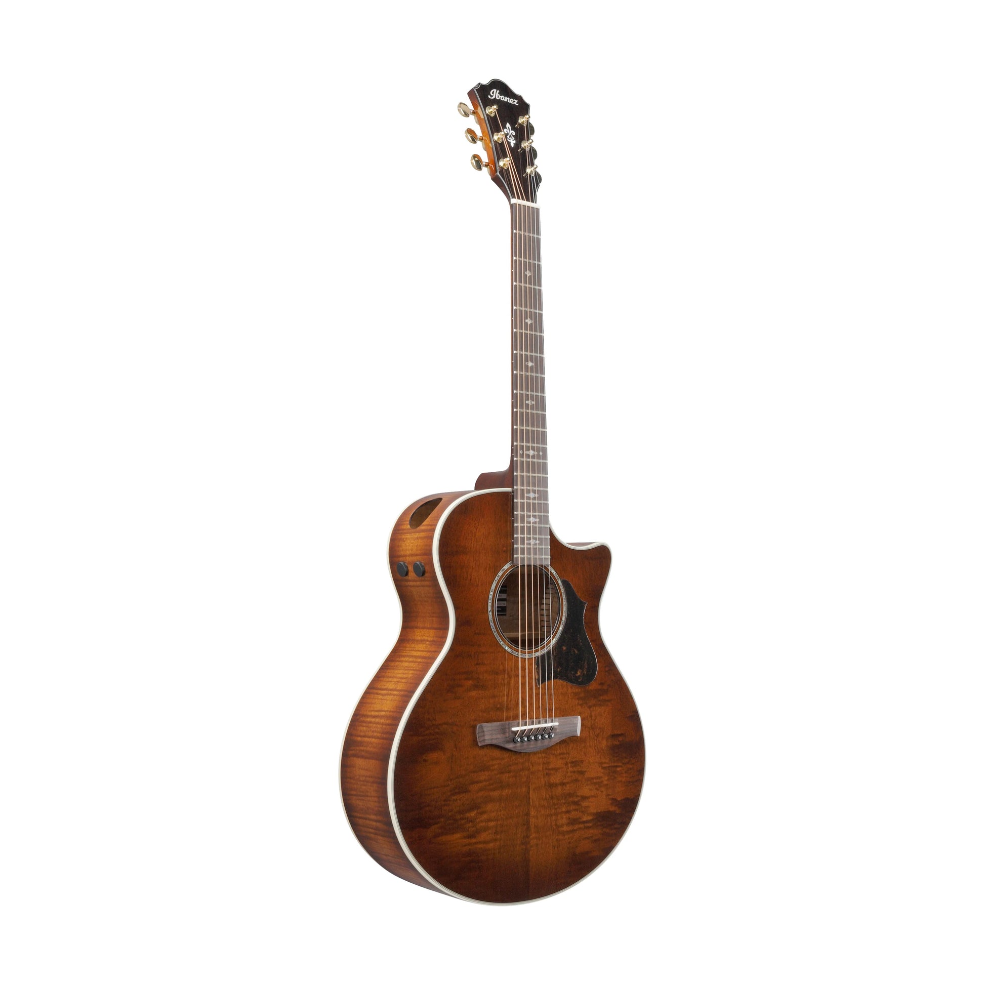 Đàn Guitar Acoustic Ibanez AE340FMH Mahogany Sunburst - Việt Music