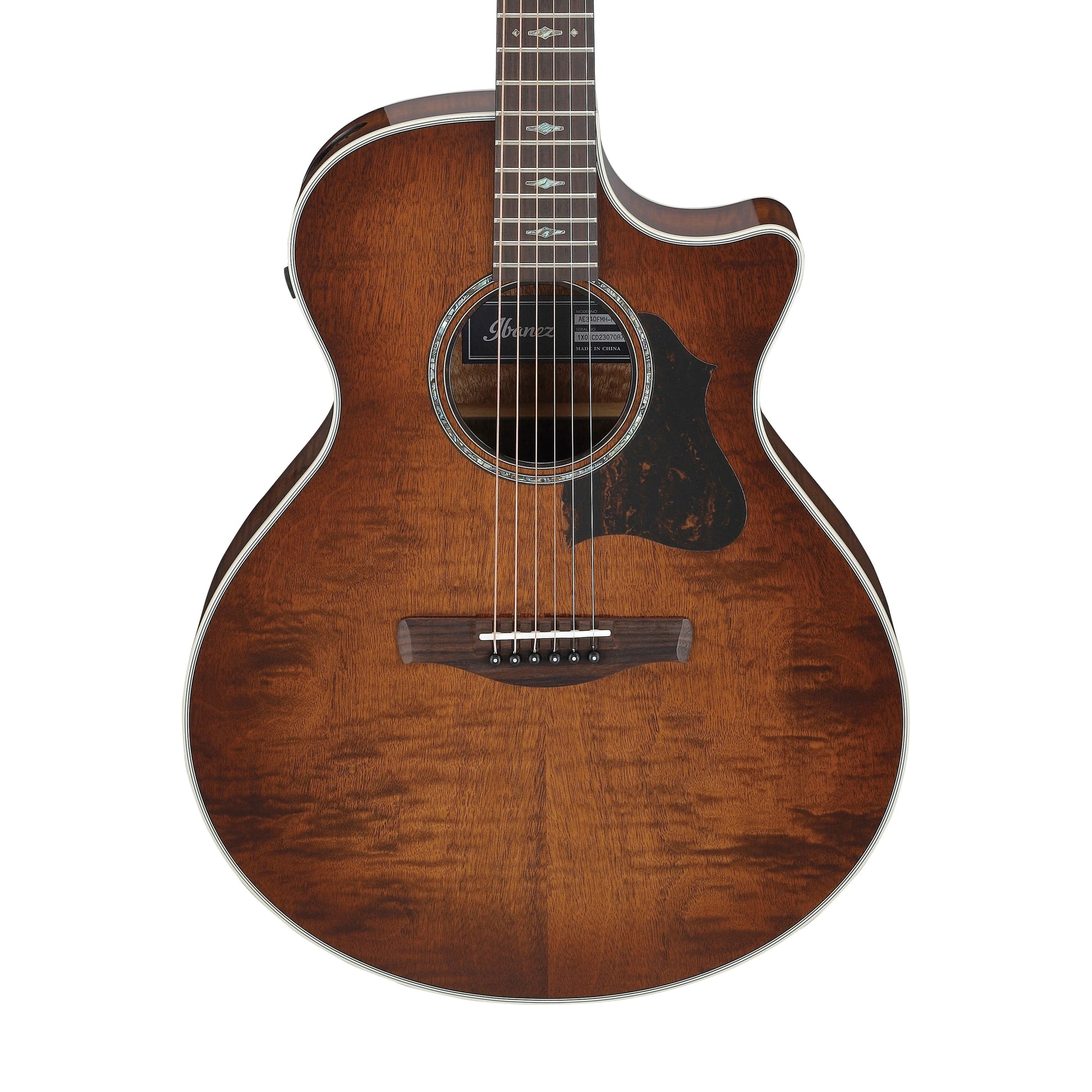 Đàn Guitar Acoustic Ibanez AE340FMH Mahogany Sunburst - Việt Music