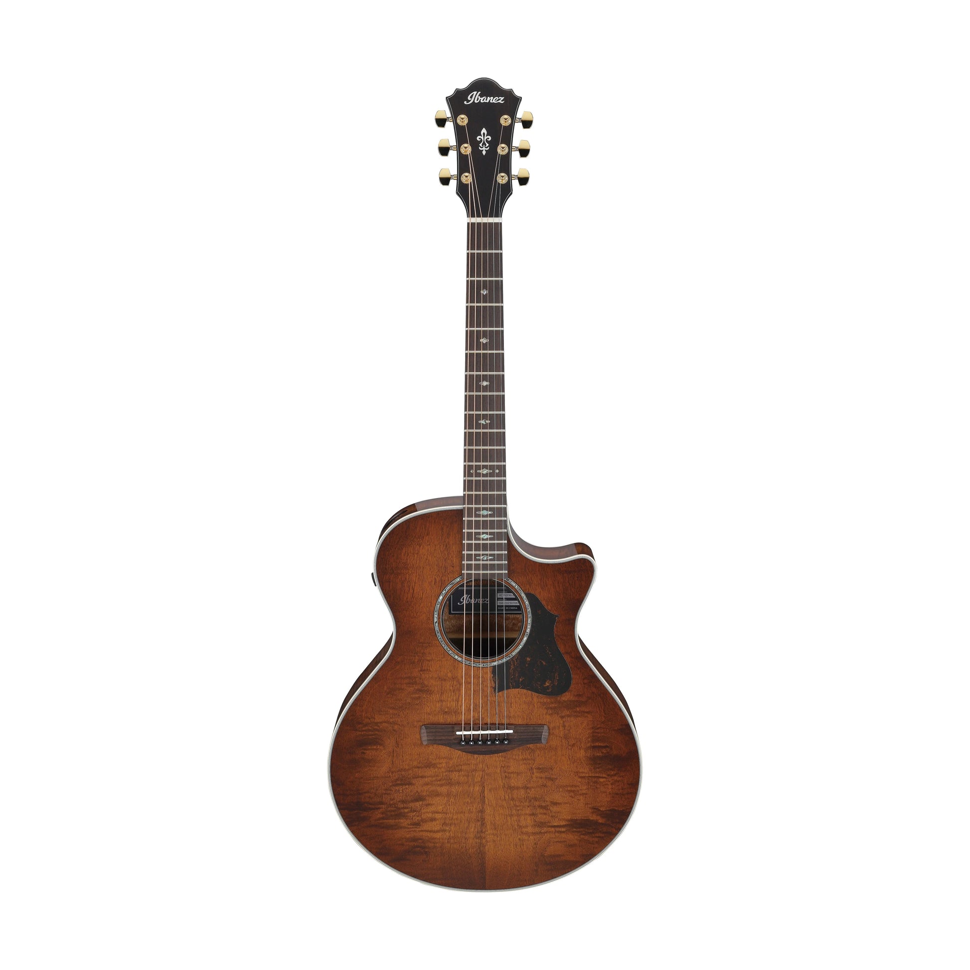 Đàn Guitar Acoustic Ibanez AE340FMH Mahogany Sunburst - Việt Music