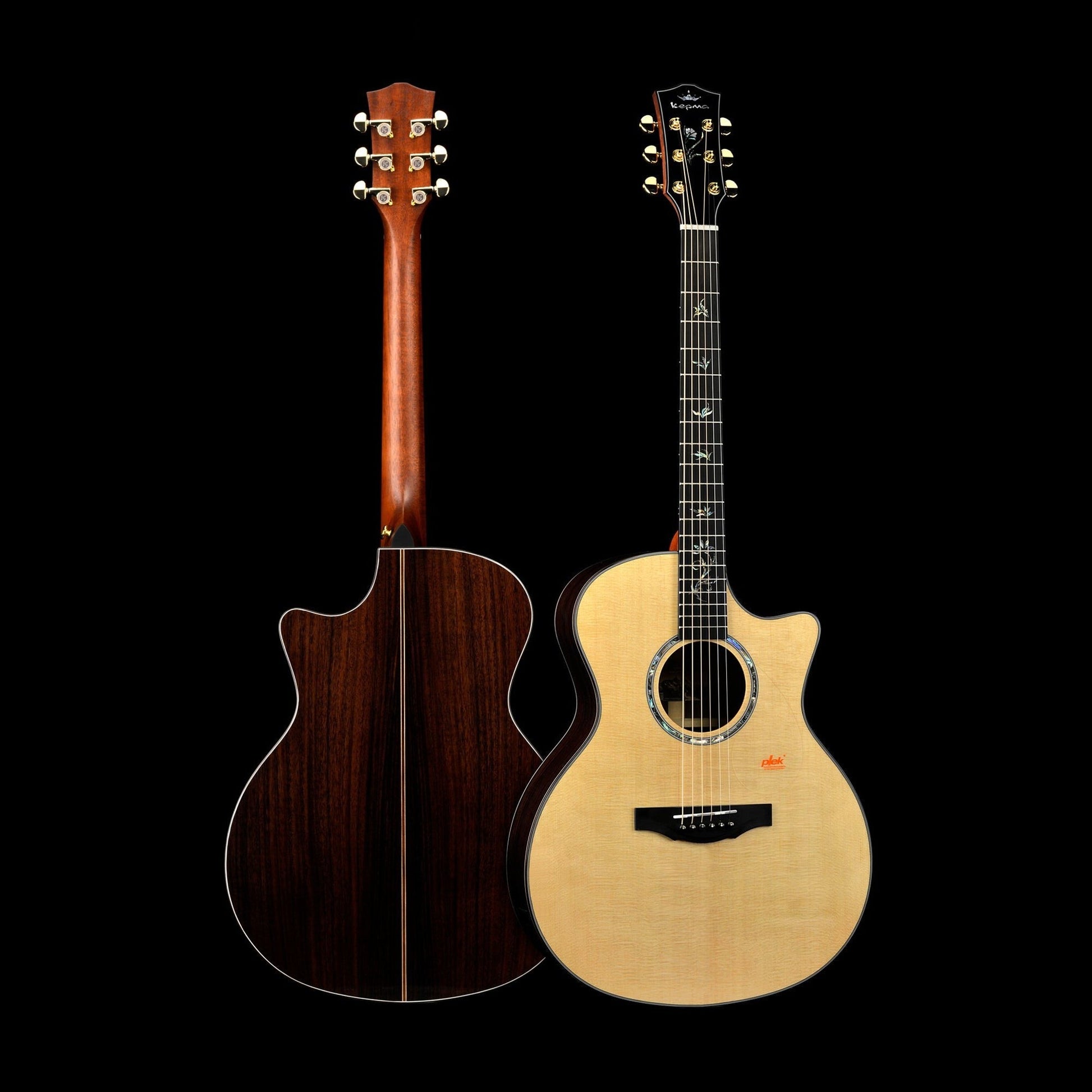 Đàn Guitar Acoustic Kepma GA1-120 Natural w/Case - Việt Music