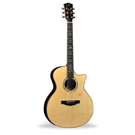 Đàn Guitar Acoustic Kepma GA1-120 Natural w/Case - Việt Music