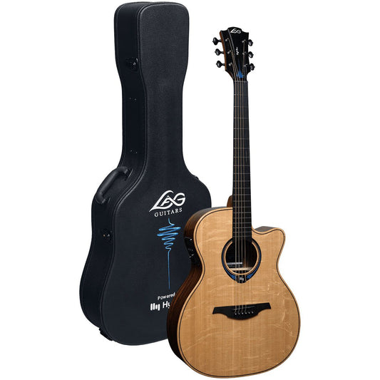 Đàn Guitar Acoustic Lâg HyVibe THV30ACE - Việt Music