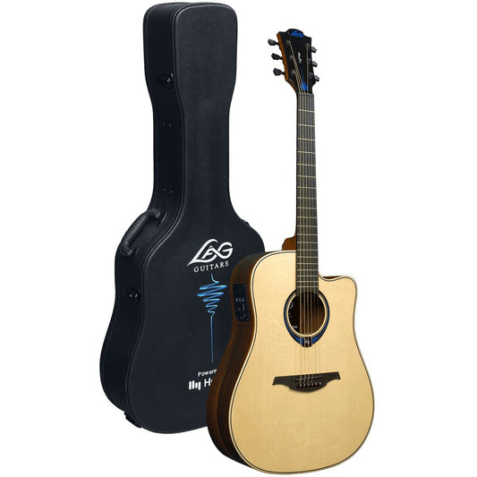 Đàn Guitar Acoustic Lâg HyVibe THV30DCE - Việt Music