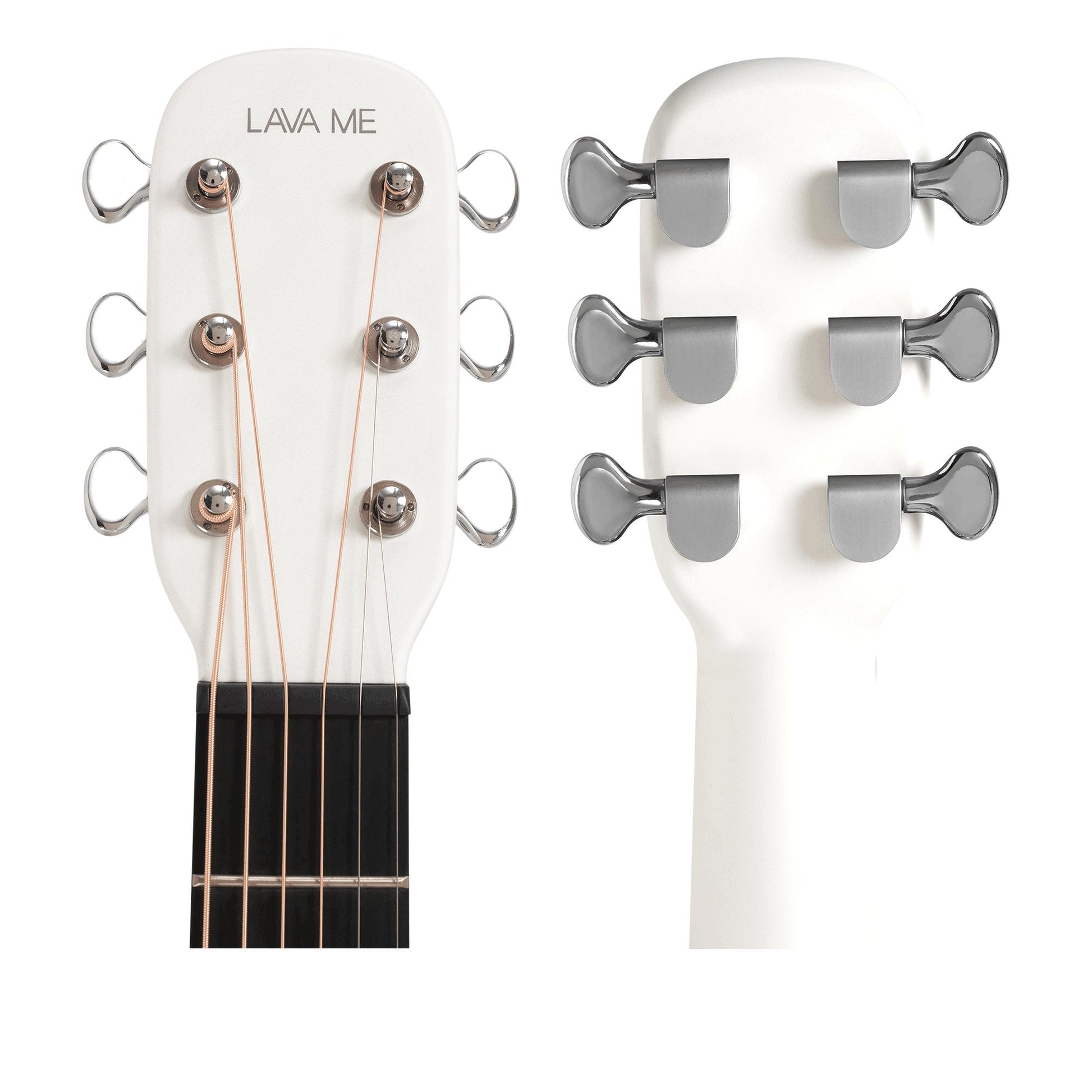 Đàn Guitar Acoustic Lava Me 3 - Size 36, White - Việt Music