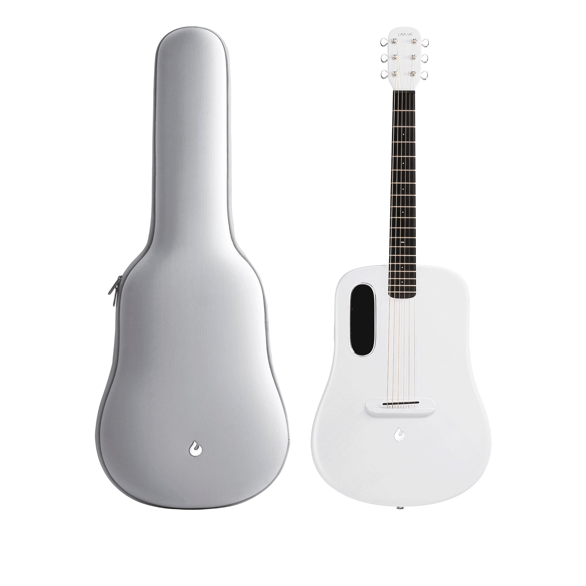 Đàn Guitar Acoustic Lava Me 4 Carbon Fiber - Size 36, White - Việt Music