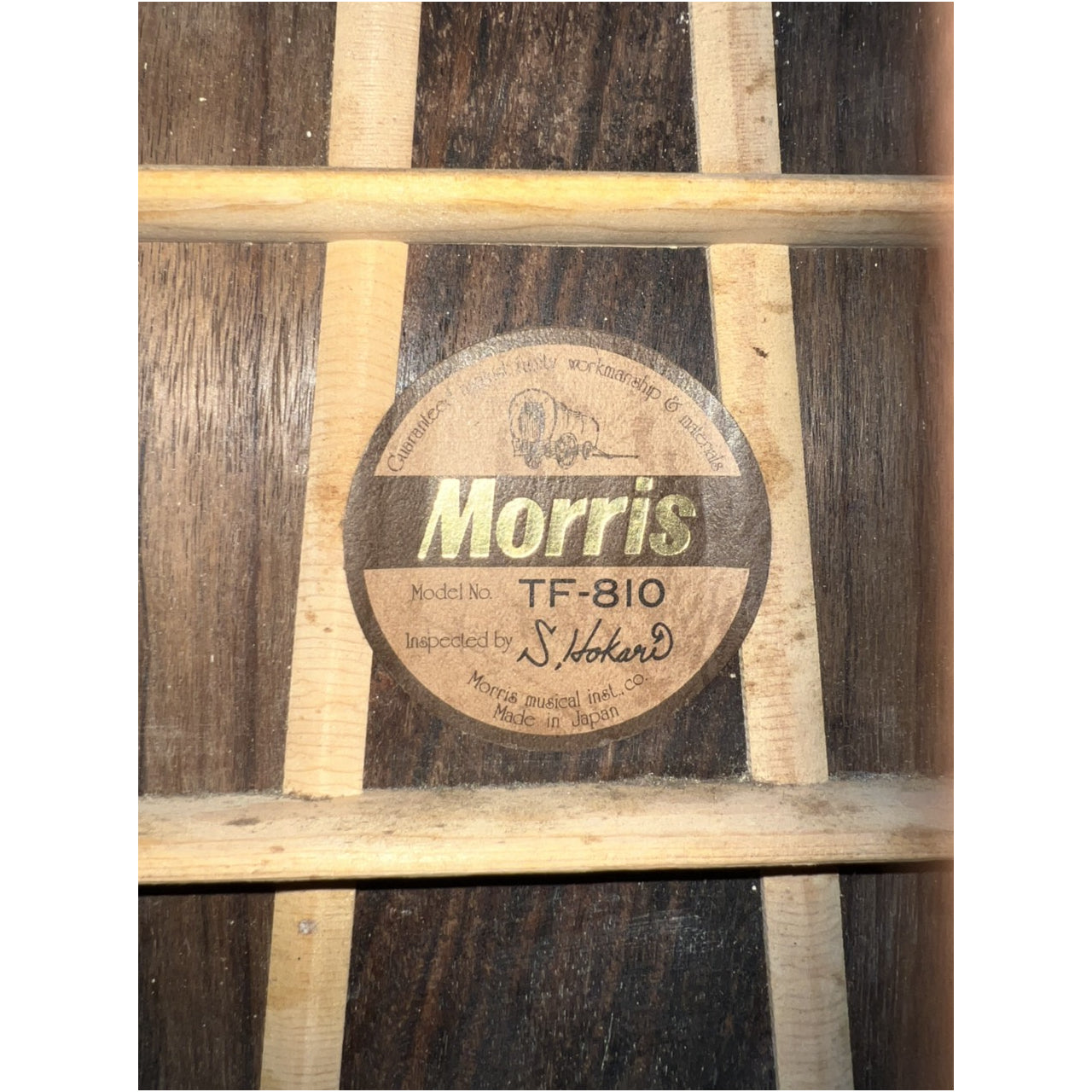 Đàn Guitar Acoustic Morris TF810 - Qua Sử Dụng - Việt Music