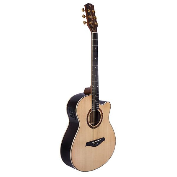 Đàn Guitar Acoustic PHX Skill SC-40A, Natural - Việt Music