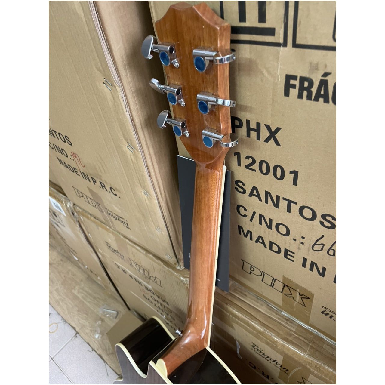 Đàn Guitar Acoustic PHX Skill SF-199NS, Natural - Việt Music