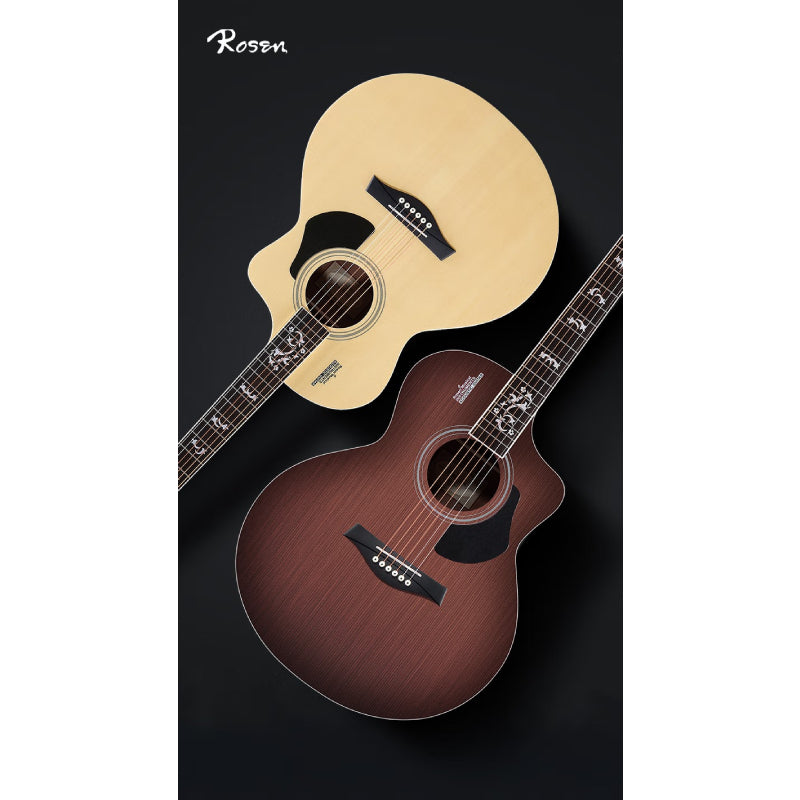 Đàn Guitar Acoustic Rosen G12 Pro (Full phụ kiện) - Việt Music