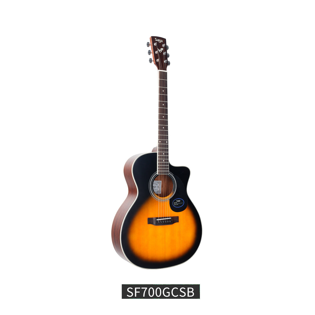 Đàn Guitar Acoustic Saga SF700GC - Việt Music