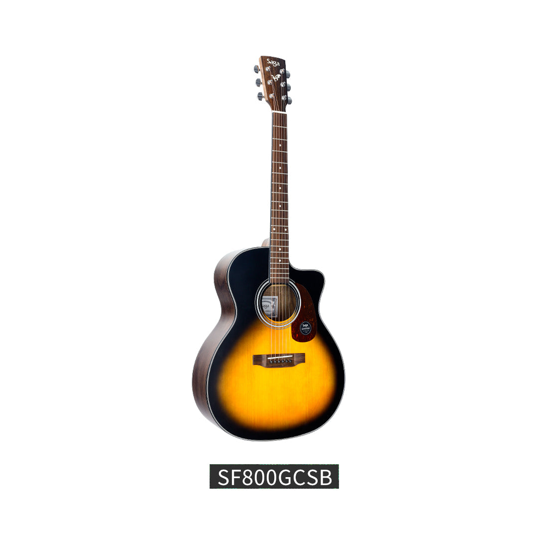 Đàn Guitar Acoustic Saga SF800GC - Việt Music