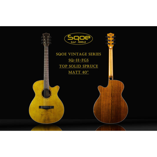 Đàn Guitar Acoustic Sqoe SQ-H-FGS EQ - Việt Music