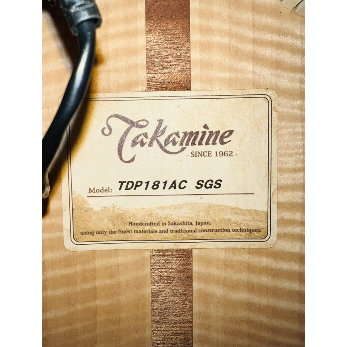 Đàn Guitar Acoustic Takamine TDP181AC SGS - Qua Sử Dụng - Việt Music
