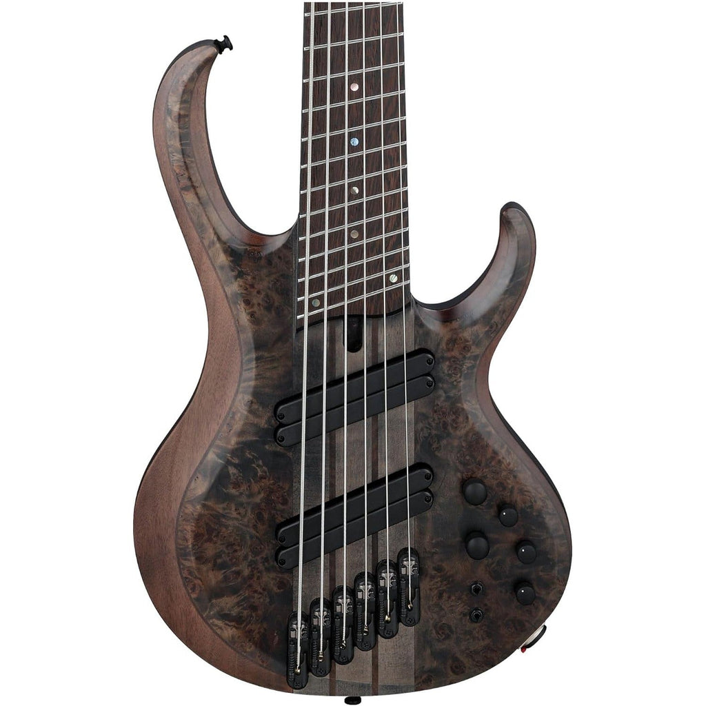 Đàn Guitar Bass Ibanez BTB806MS - BTB Workshop HH, Panga Panga Fingerboard, Transparent Gray Flat - 6 Strings