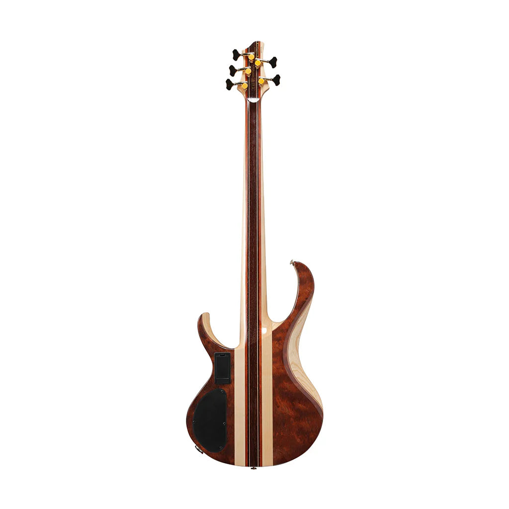 Đàn Guitar Bass Ibanez BTB1835 - BTB Premium HH, Panga Panga Fingerboard, Natural Shadow Low Gloss - 5 Strings - Việt Music