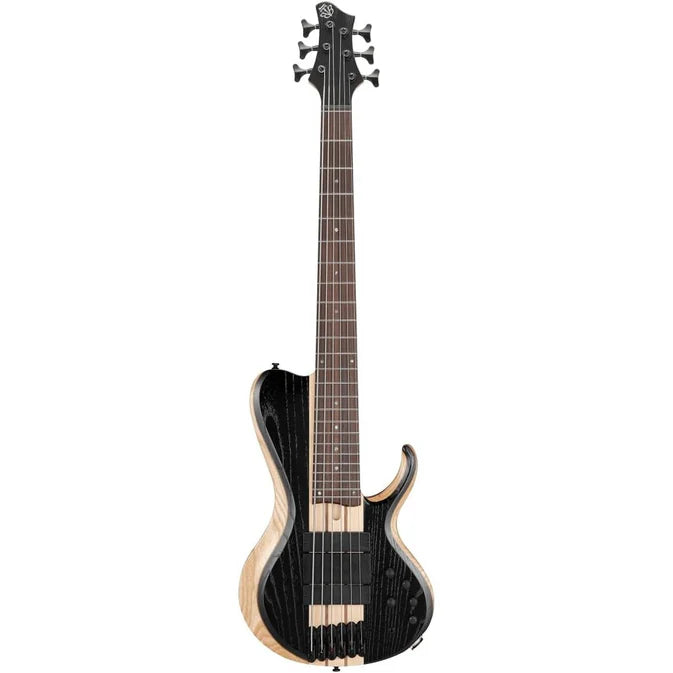 Đàn Guitar Bass Ibanez BTB866SC - BTB Workshop HH, Rosewood Fingerboard, Weathered Black Low Gloss - 6 Strings