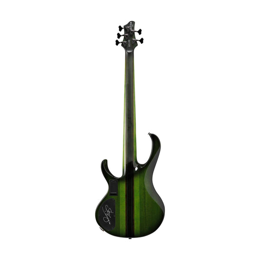 Đàn Guitar Bass Ibanez SDGB1 Steve Di Giorgio Signature SS, Ebonol Fingerboard, Dark Moss Burst 5 - Strings - Việt Music