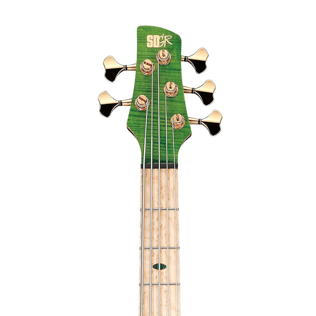 Đàn Guitar Bass Ibanez SR5FMDX - SR Premium, Emerald Green Low Gloss - 5 Strings - Việt Music