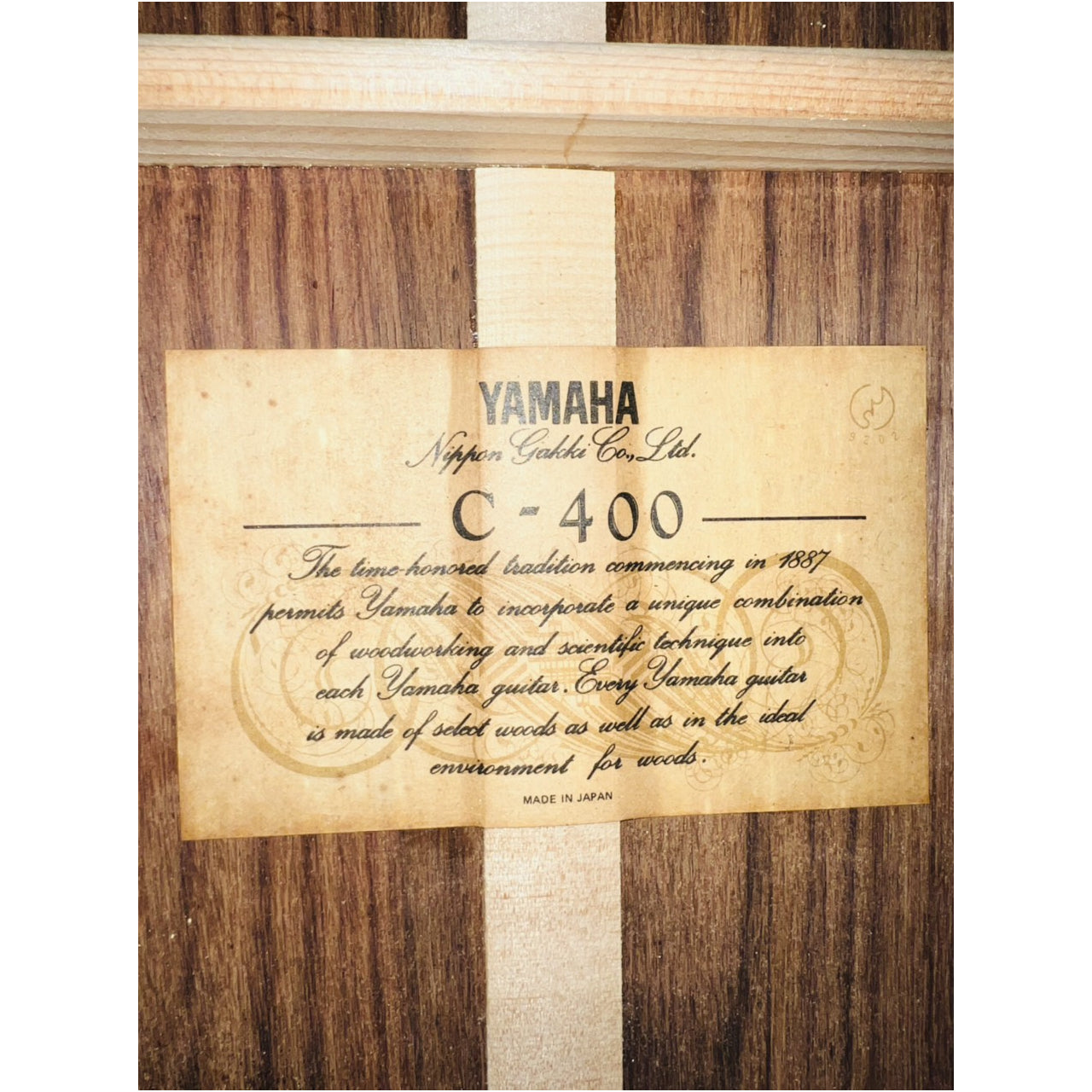Đàn Guitar Classic Yamaha C400 - Qua Sử Dụng - Việt Music