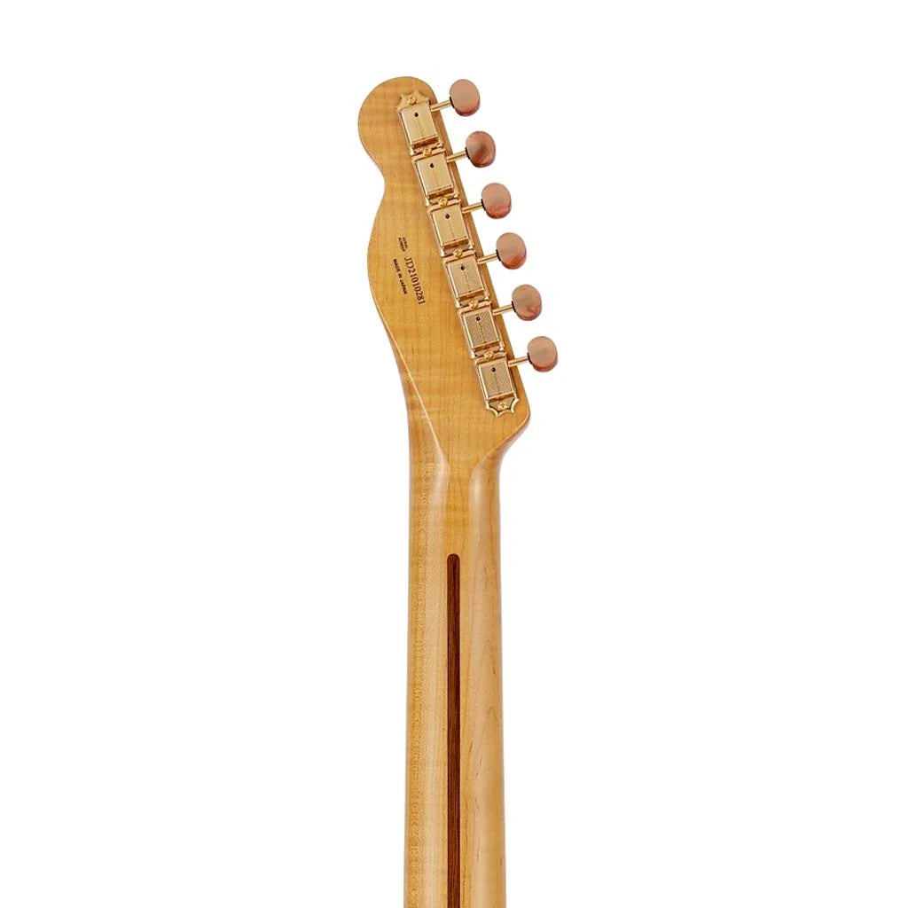 Đàn Guitar Điện Fender 2021 MIJ Ltd Collection F Hole Telecaster Thinline SS, Maple Fingerboard, Vintage Natural - Việt Music