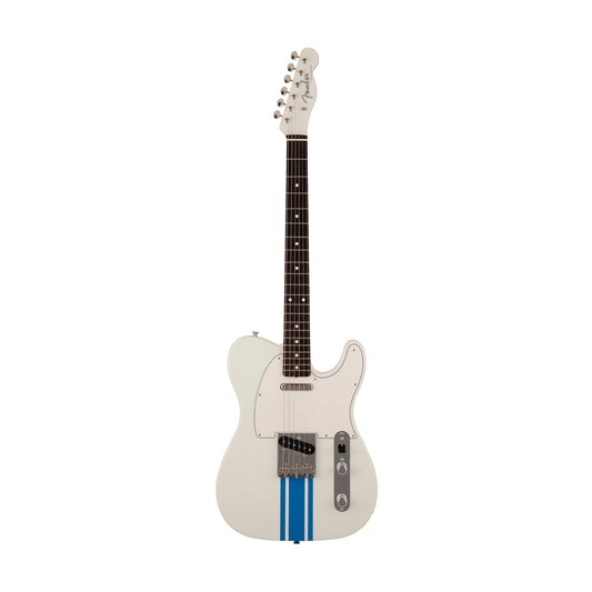 Đàn Guitar Điện Fender 2023 Collection Made In Japan Traditional 60s Telecaster SS, Rosewood Fingerboard, Olympic White / Blue Stripes - Việt Music