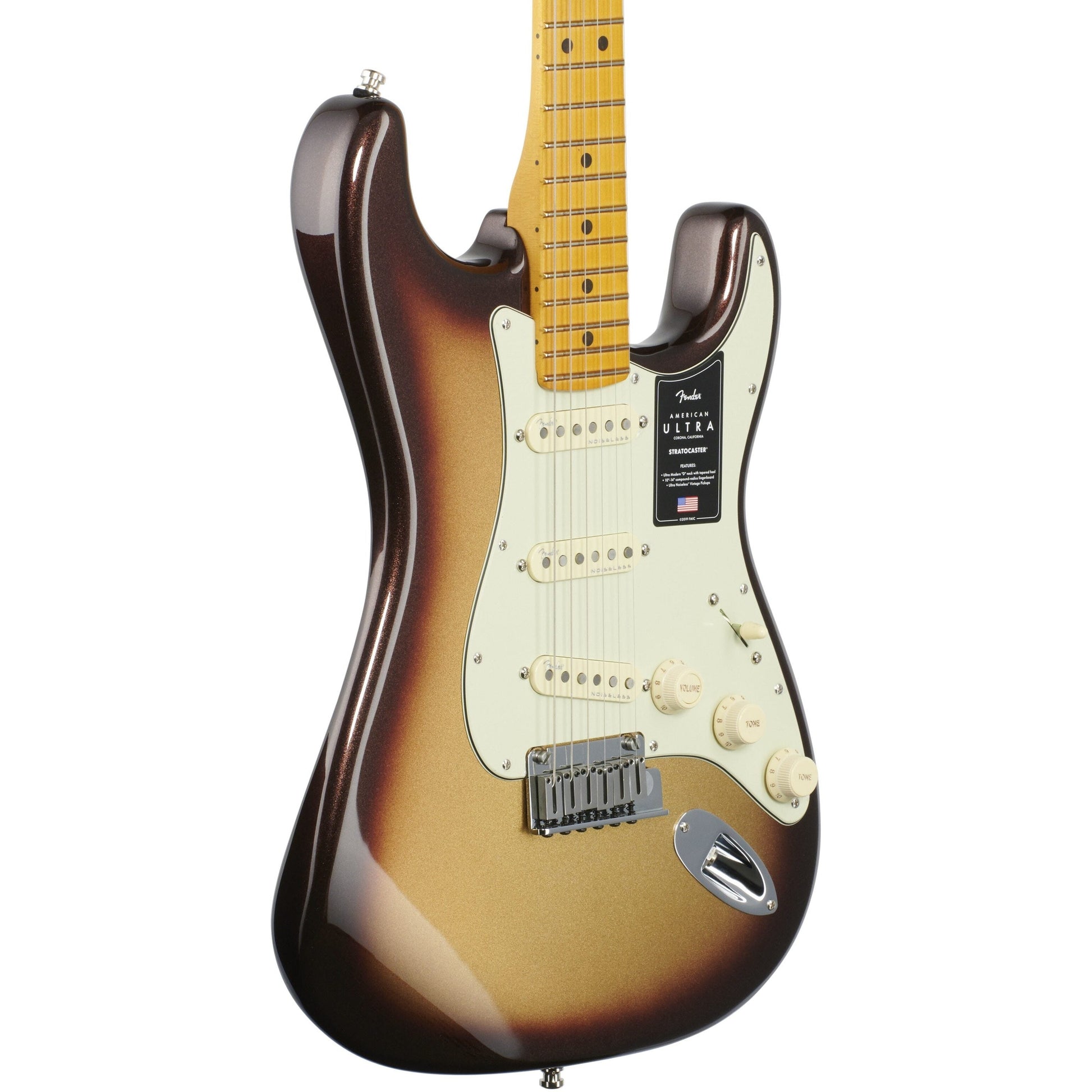 Đàn Guitar Điện Fender American Ultra Stratocaster SSS, Maple Fingerboard - Việt Music