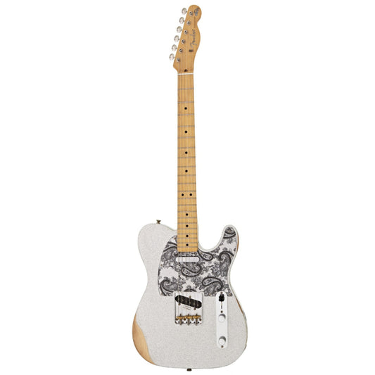 Fender Artist Brad Paisley Road Worn Telecaster, Silver Sparkle - Việt Music