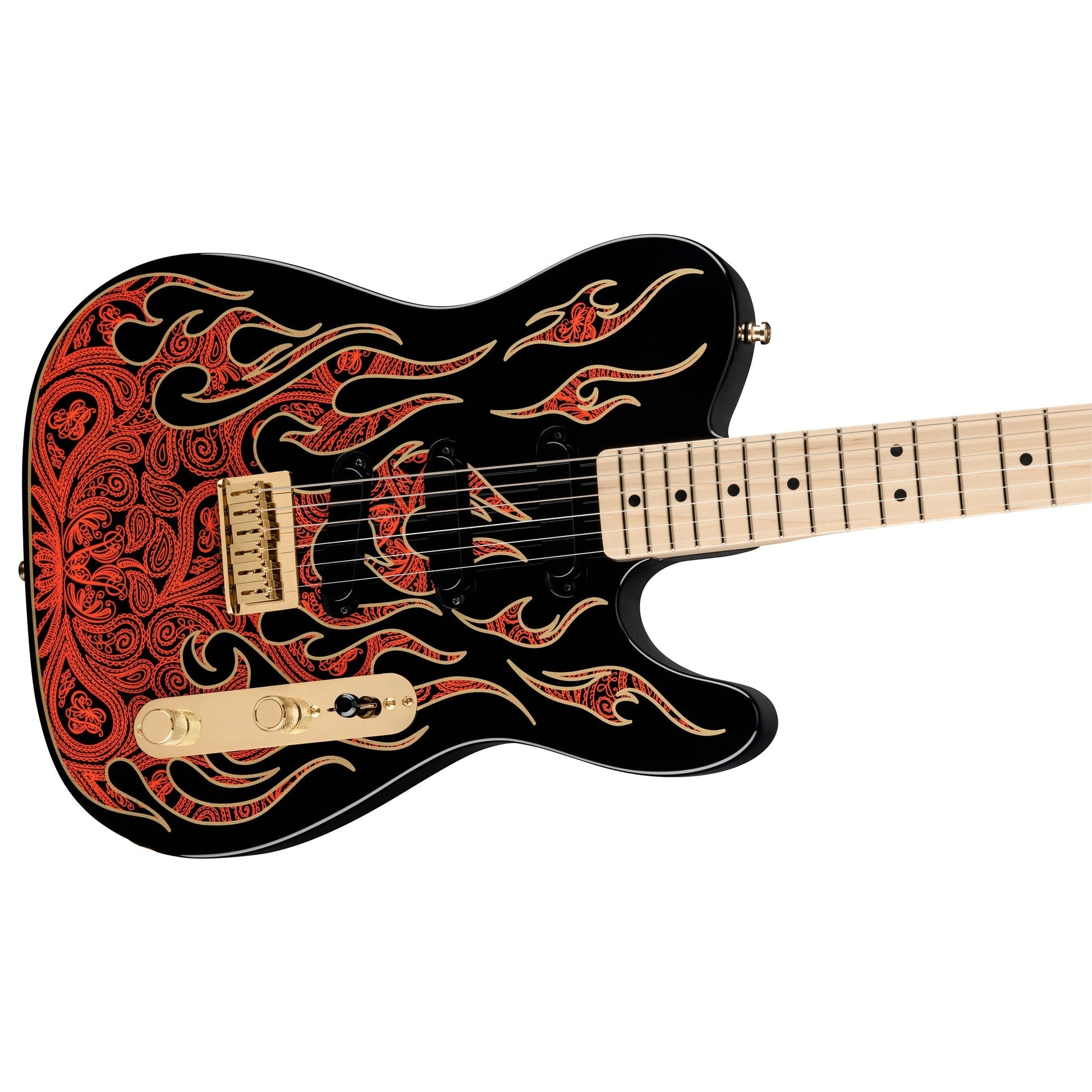 Đàn Guitar Điện Fender Artist James Burton Telecaster SSS, Maple Fingerboard - Việt Music