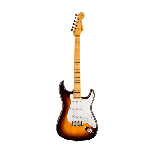 Đàn Guitar Điện Fender Custom Shop 70th Anniversary 1954 Stratocaster Time Capsule Package SSS, Maple Fingerboard, Wide-Fade 2-Color Sunburst - Việt Music