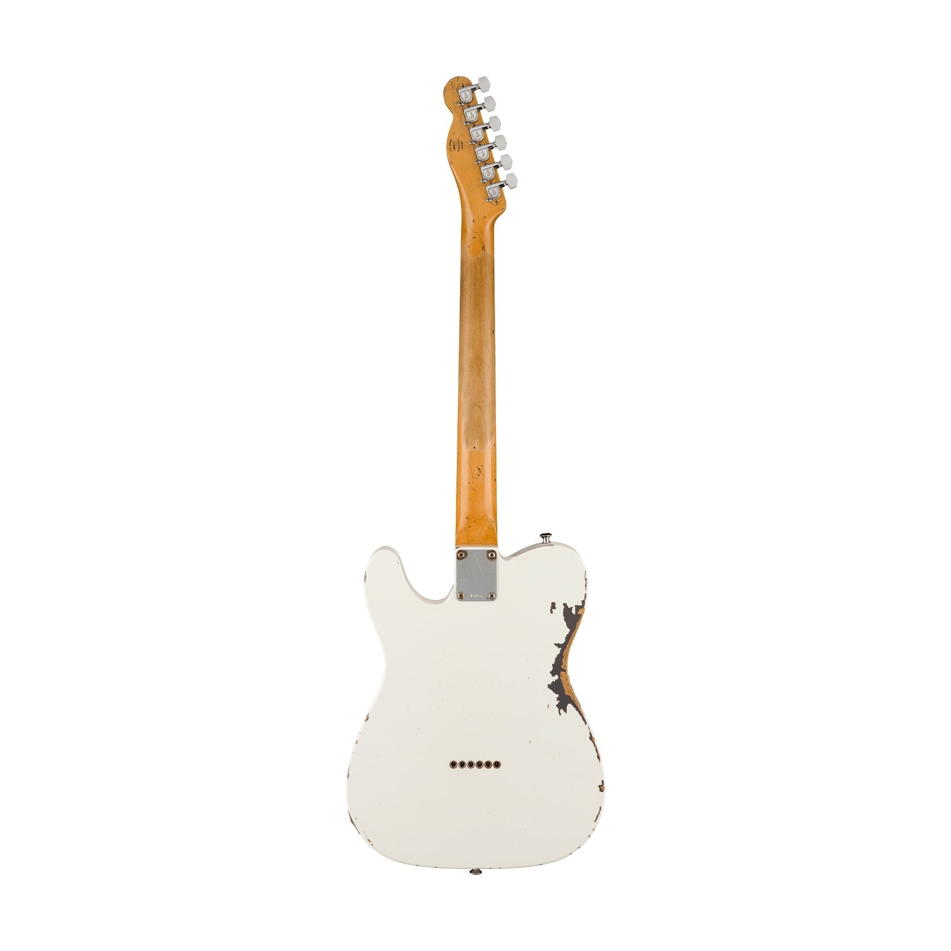 Fender Custom Shop Jason Smith Masterbuilt Ltd Ed Joe Strummer Esquire Relic Guitar, Olympic White - Việt Music