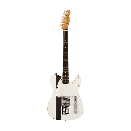 Fender Custom Shop Jason Smith Masterbuilt Ltd Ed Joe Strummer Esquire Relic Guitar, Olympic White - Việt Music