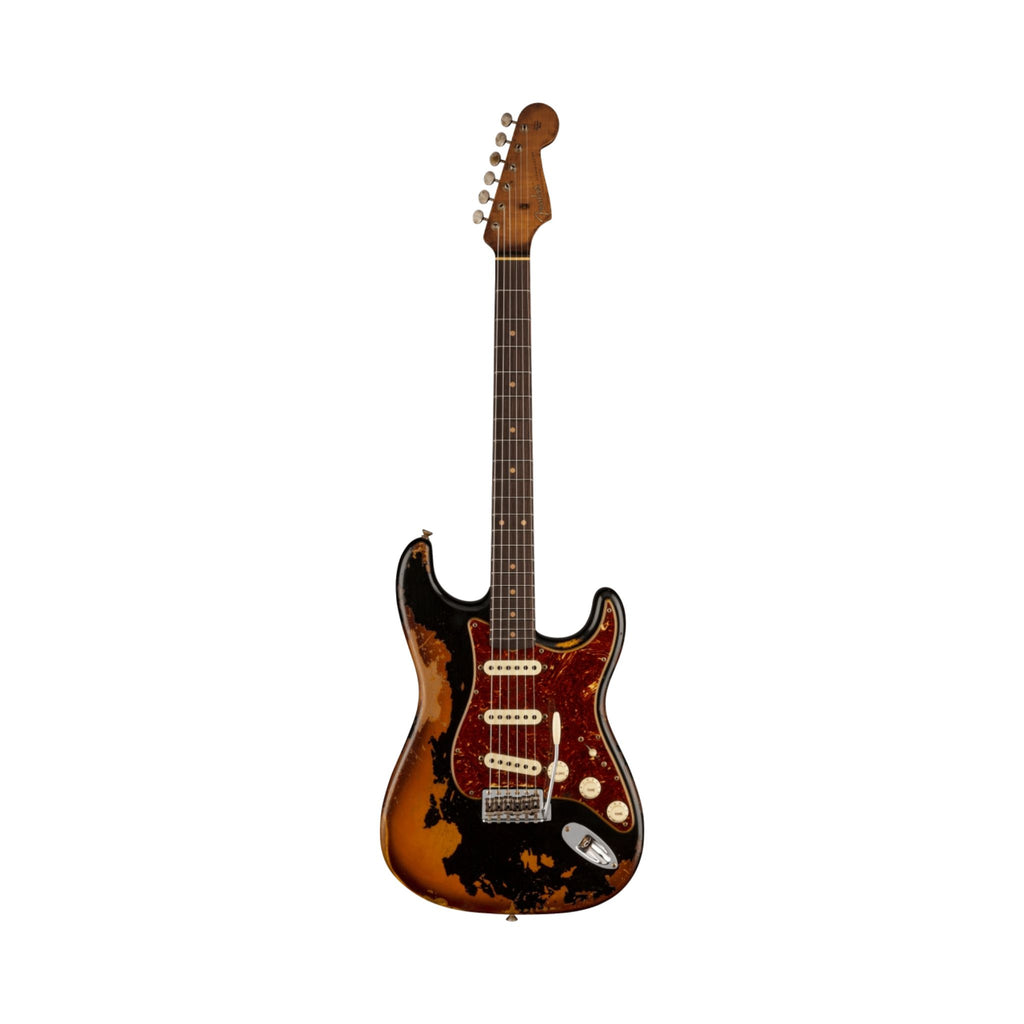 Đàn Guitar Điện Fender Custom Shop Ltd Ed Roasted 1961 Super Heavy Relic Stratocaster SSS, Rosewood Fingerboard