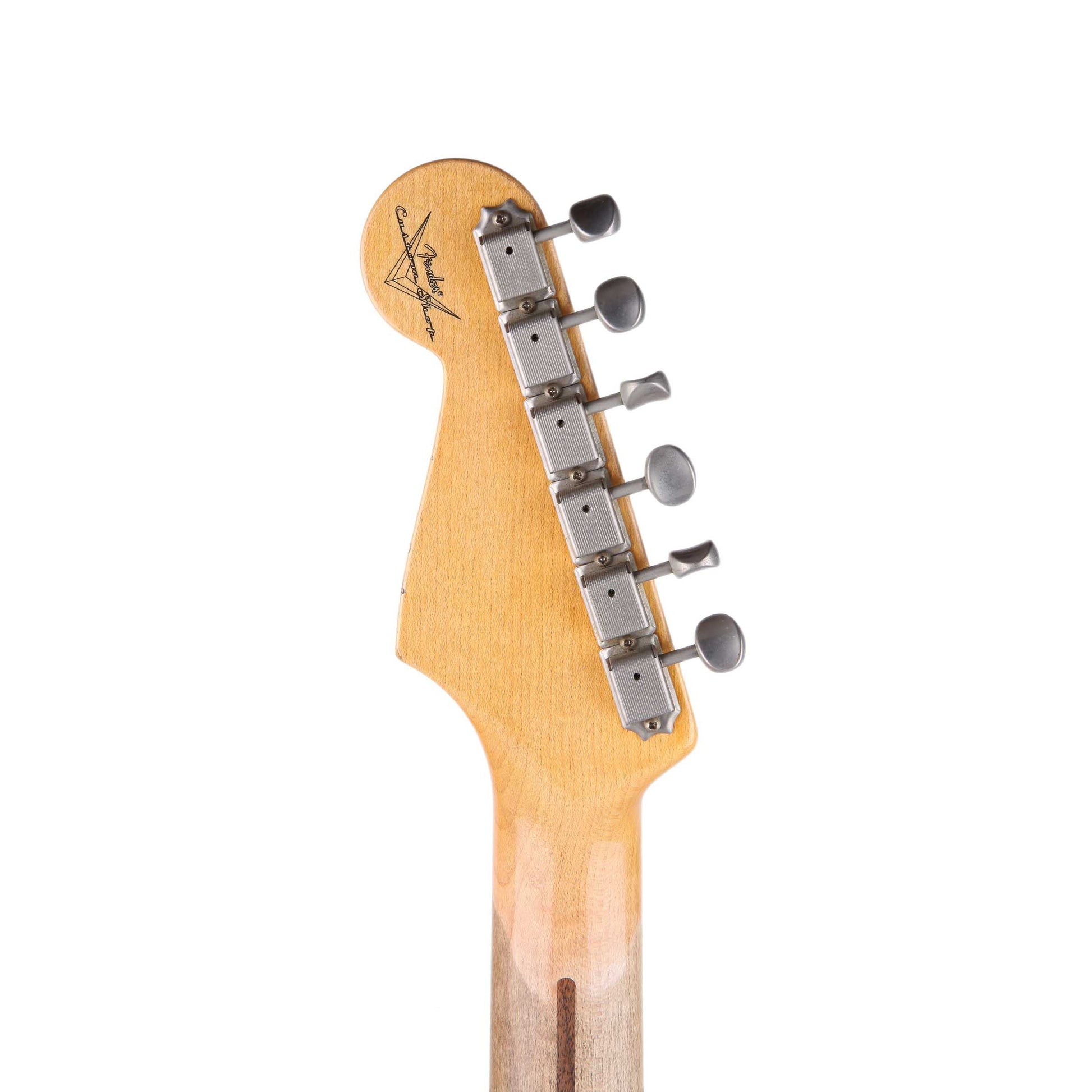 Fender Custom Shop Postmodern Journeyman Relic Stratocaster SSS, Maple Fingerboard, Wide Fade Chocolate 2 - Color Sunburst - Qua Sử Dụng - Việt Music