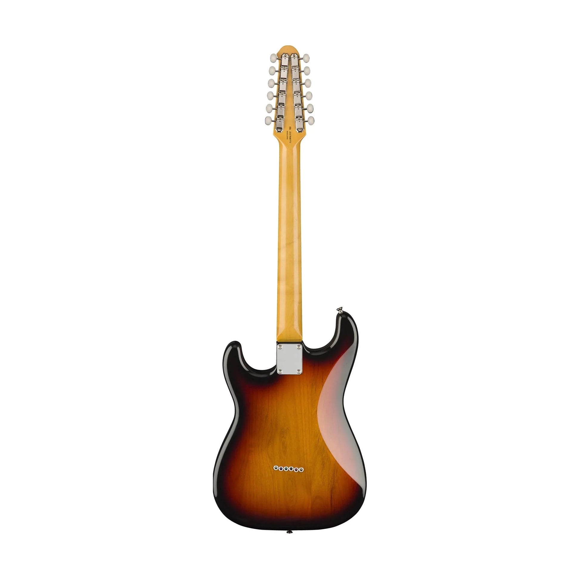 Đàn Guitar Điện Fender Japan FSR Traditional Stratocaster XII SSS, Rosewood Fingerboard, 3-Tone Sunburst - 12 Strings - Việt Music