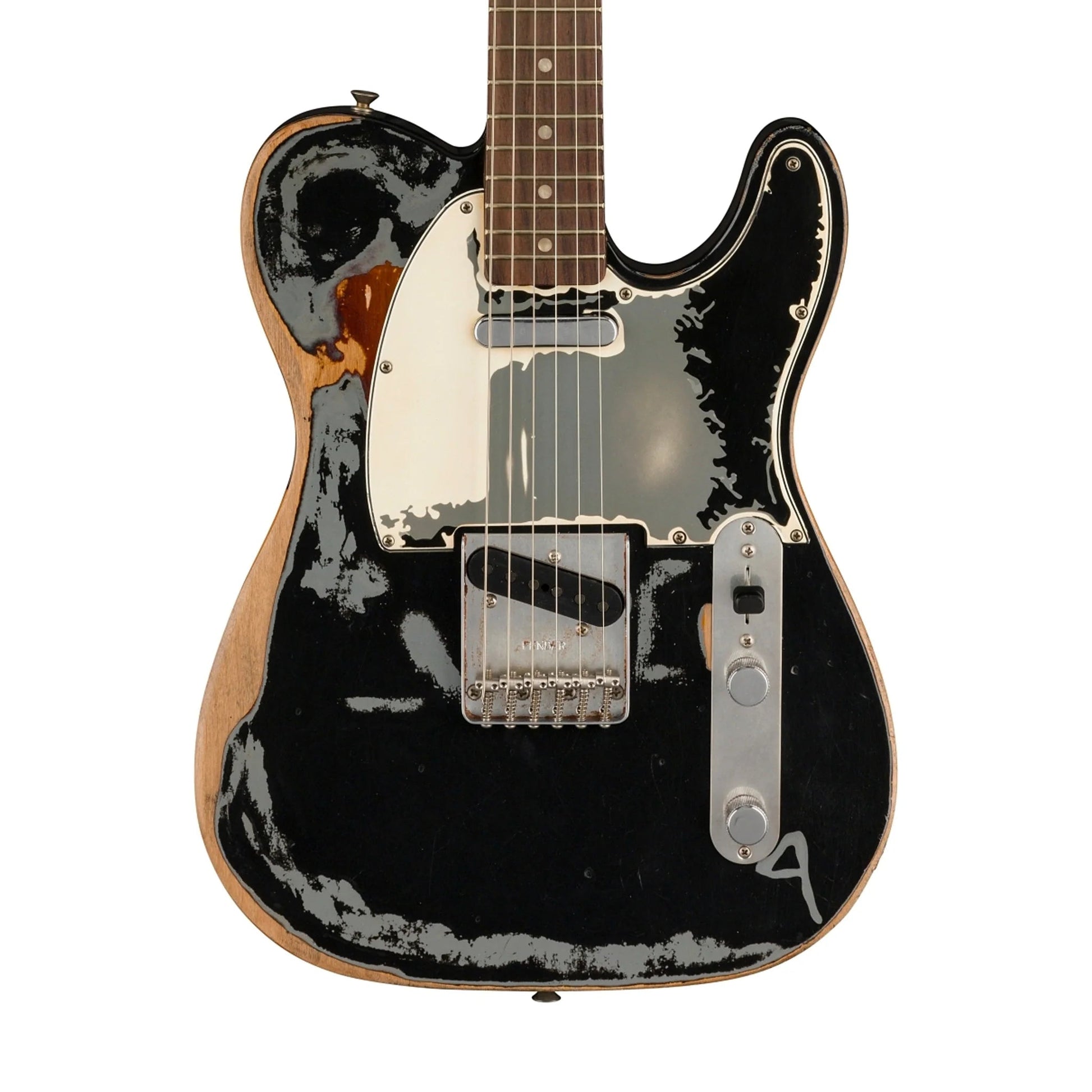 Đàn Guitar Điện Fender Joe Strummer Road Worn Telecaster SS, Rosewood Fingerboard, Black - Việt Music