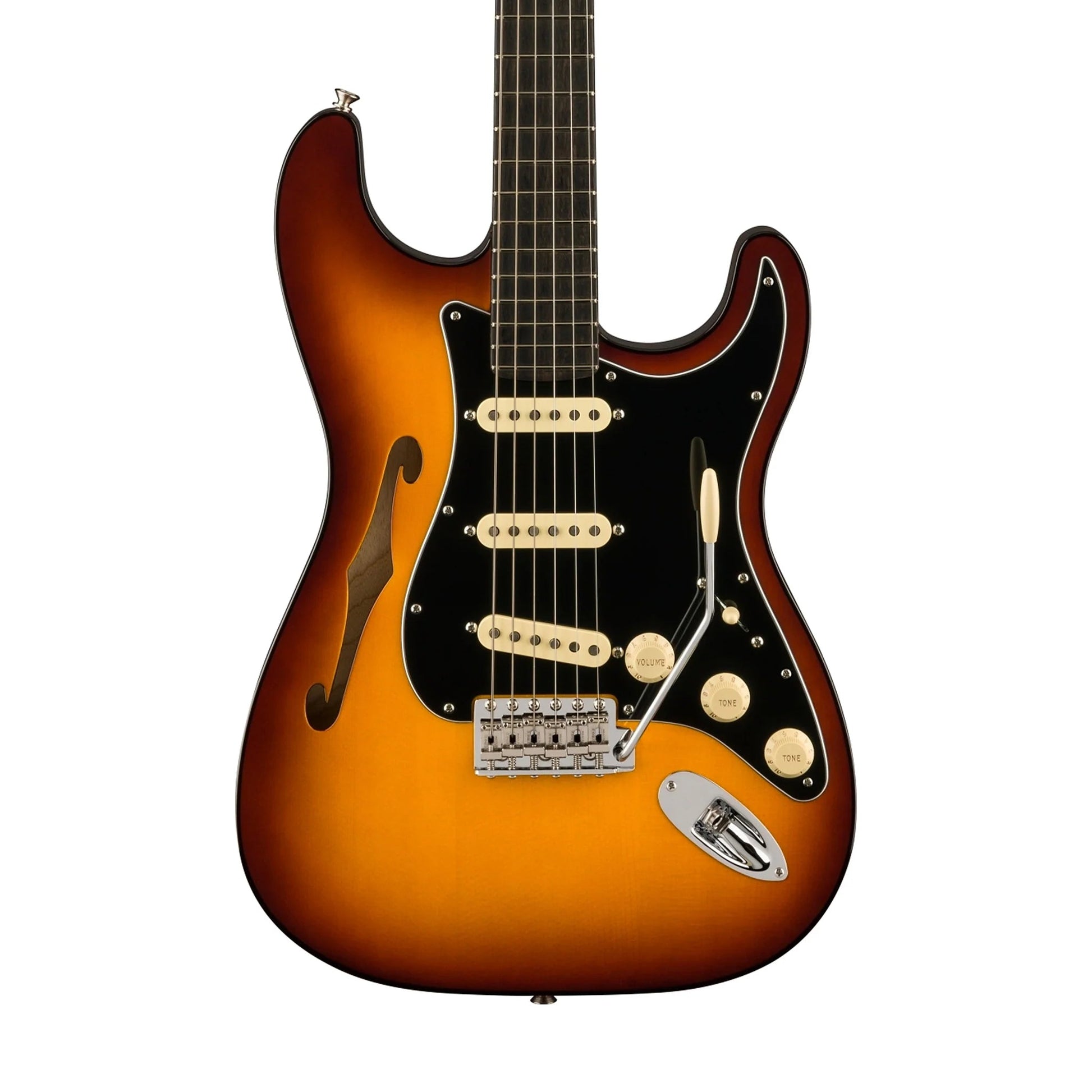 Đàn Guitar Điện Fender Limited Edition American Suona Stratocaster Thinline SSS, Ebony Fingerboard, Violin Burst - Việt Music