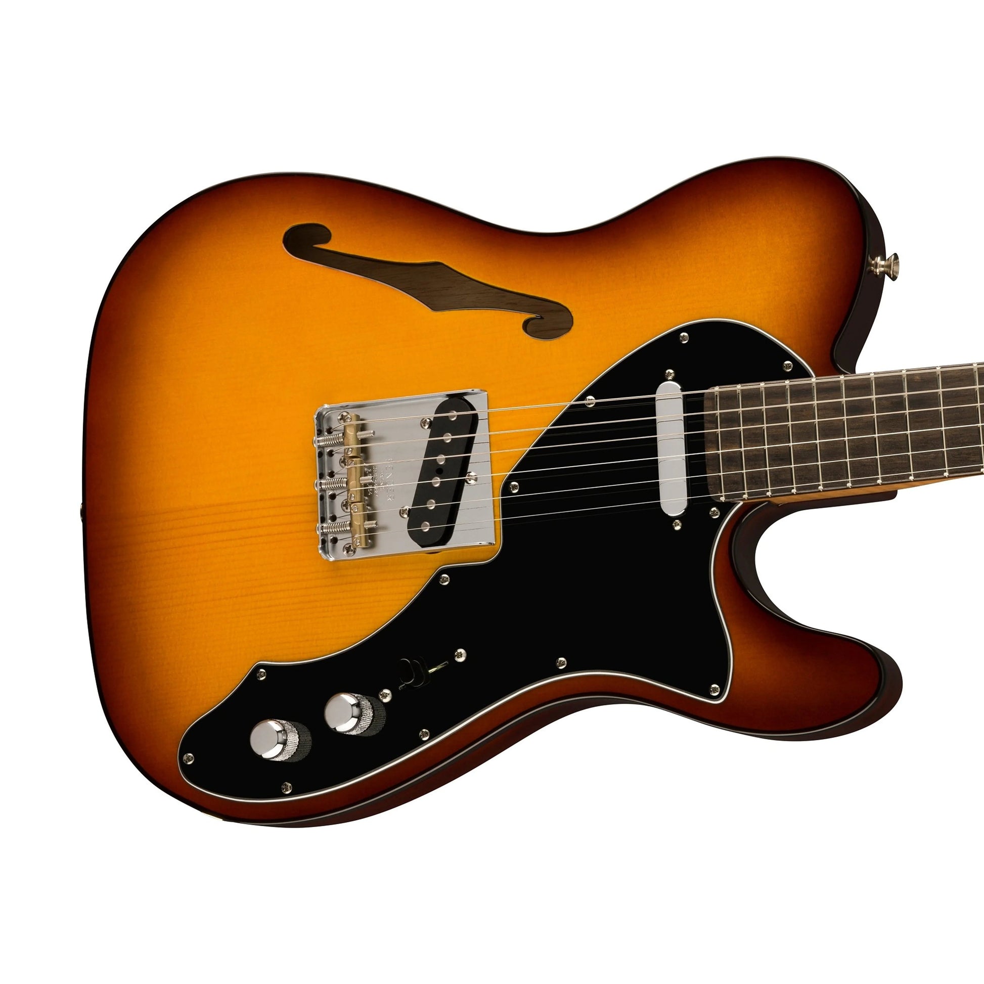 Đàn Guitar Điện Fender Limited Edition American Suona Telecaster Thinline SS, Ebony Fingerboard, Violin Burst - Việt Music