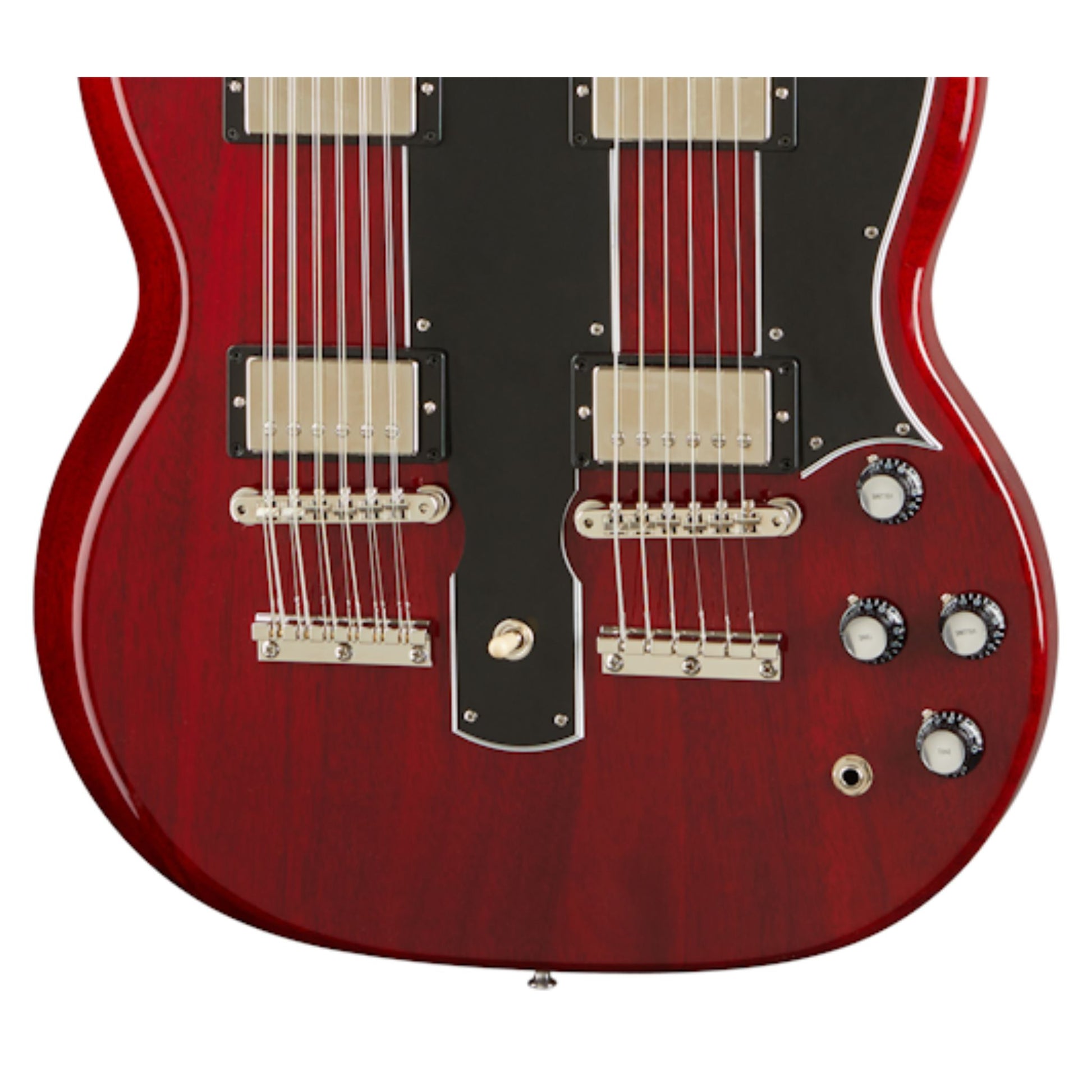 Đàn Guitar Điện Gibson EDS - 1275 Doubleneck, Cherry Red - Việt Music