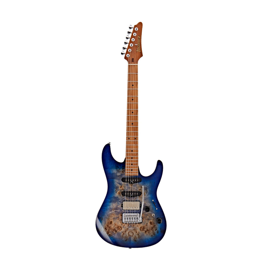 Đàn Guitar Điện Ibanez AZ226PB - AZ Premium HSS, Maple Fingerboard, Cerulean Blue Burst