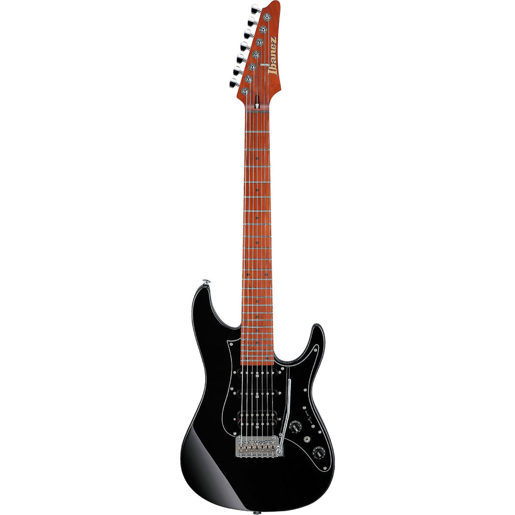 Đàn Guitar Điện Ibanez AZ24047 - AZ Prestige HSS, Maple Fingerboard, Black - 7 Strings