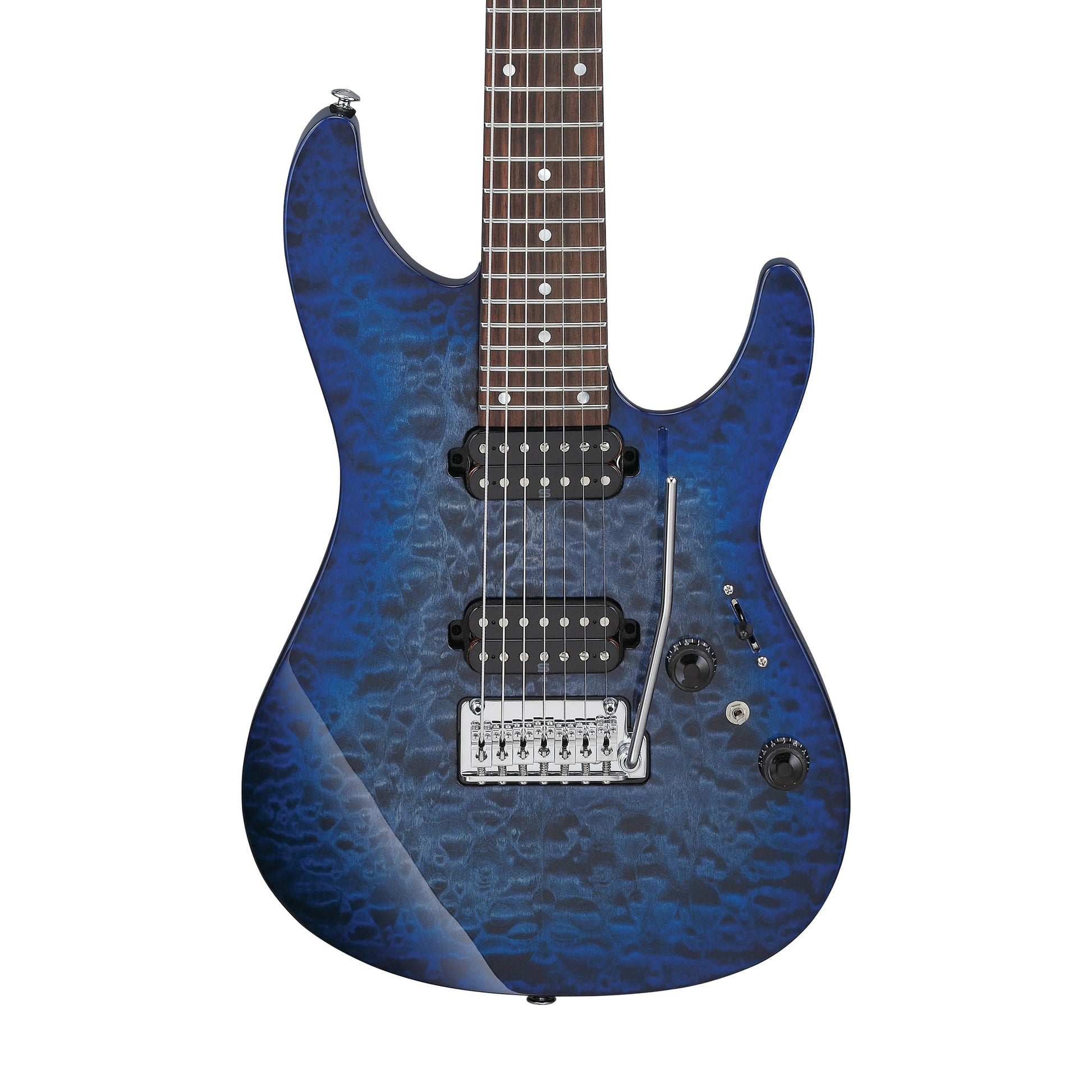 Đàn Guitar Điện Ibanez AZ427P2QM - AZ Premium HH, Rosewood Fingerboard, Twilight Blue Burst - Việt Music