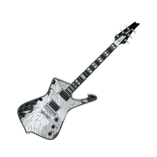 Đàn Guitar Điện Ibanez PS1CM - Paul Stanley Signature HH, Ebony Fingerboard, Cracked Mirror - Việt Music