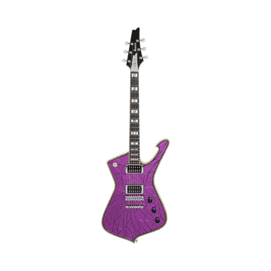 Đàn Guitar Điện Ibanez PS2CM - Paul Stanley Signature HH, Ebony Fingerboard, Purple Cracked Mirror - Việt Music