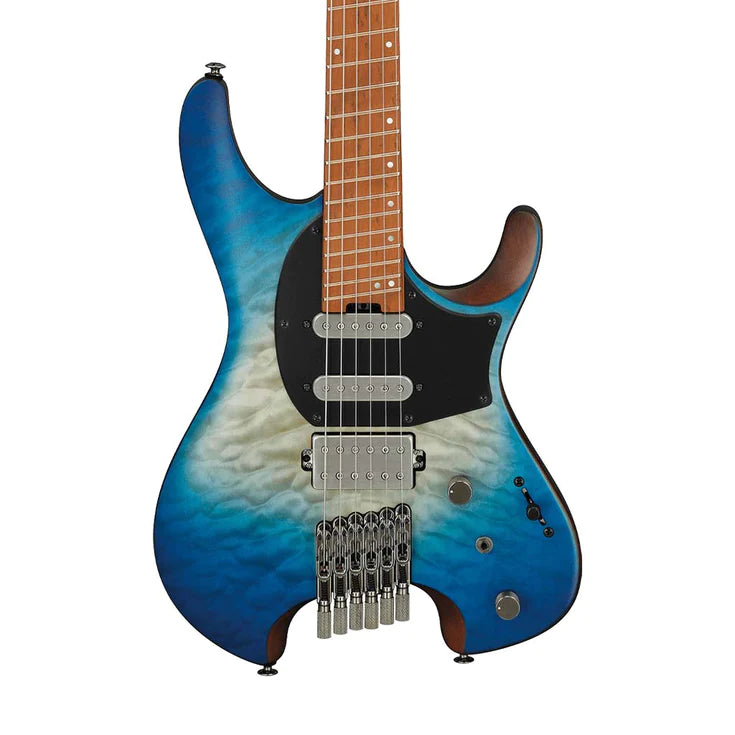 Đàn Guitar Điện Ibanez QX54QM - Q Standard HSS, Maple Fingerboard, Blue Sphere Burst Matte - Việt Music