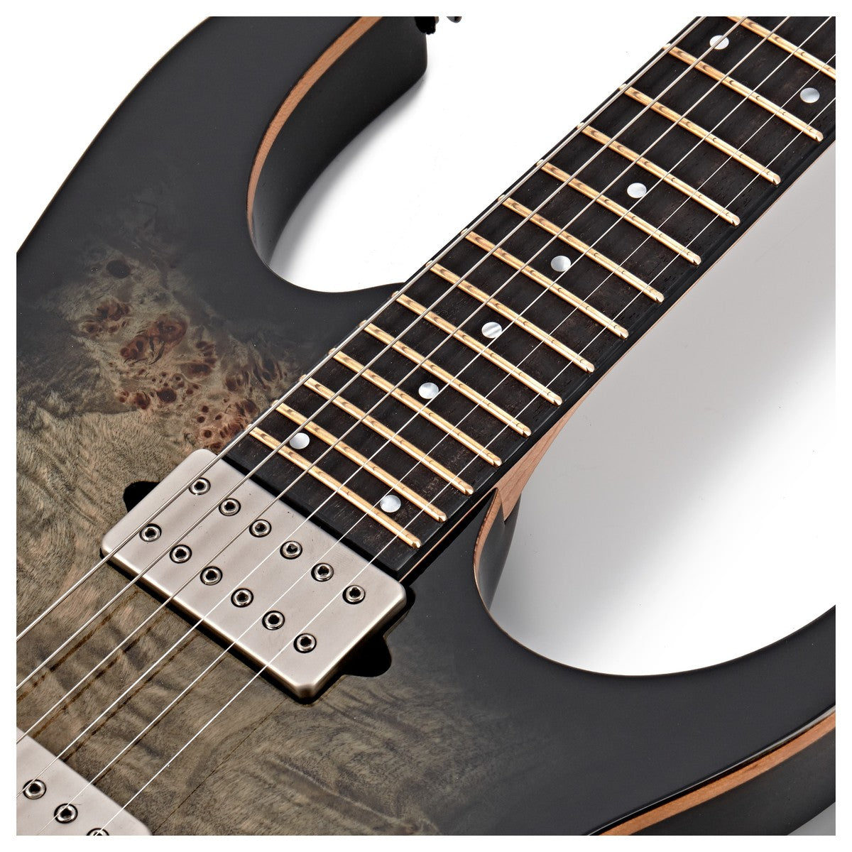Đàn Guitar Điện Ibanez RG Premium RG1120PBZ, Charcoal Black Burst - Việt Music